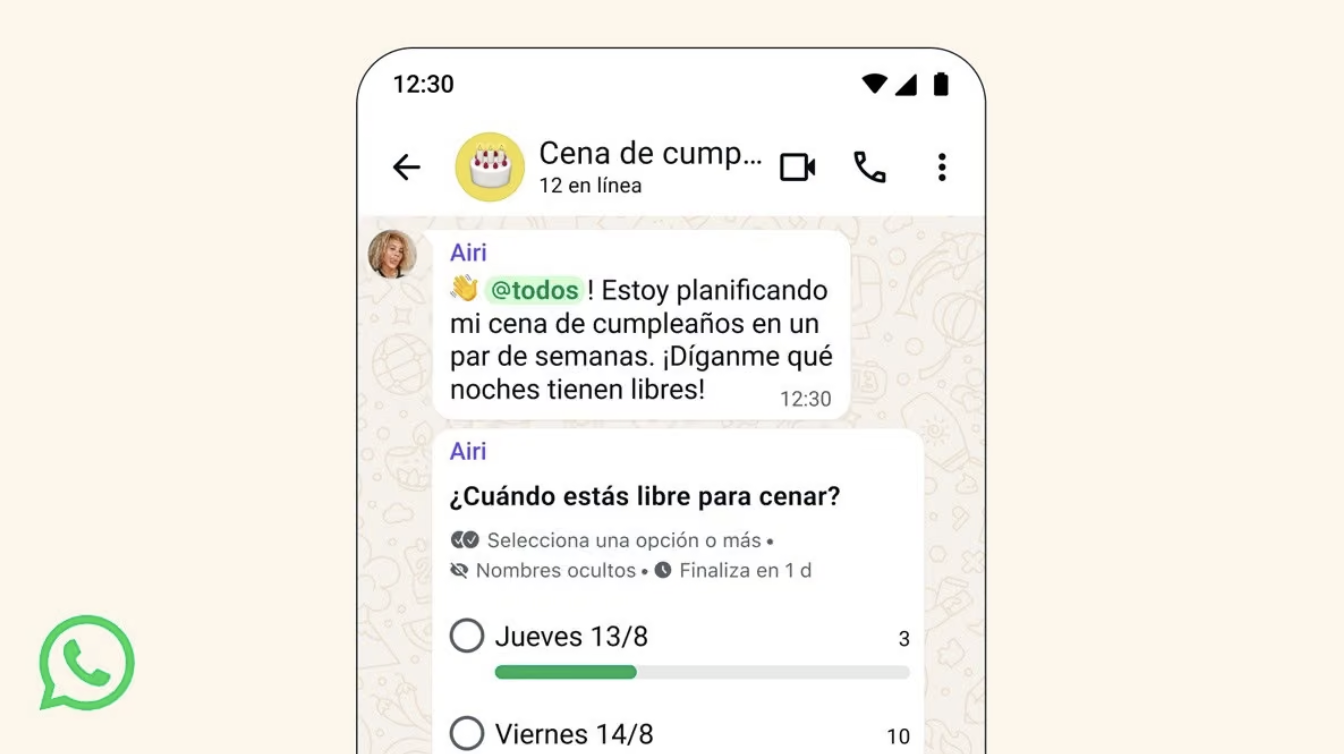 Las tres novedades de WhatsApp que cambiarán la forma de usar los grupos (Foto: WhatsApp) Las tres novedades de WhatsApp que cambiarán la forma de usar los grupos (Foto: WhatsApp)