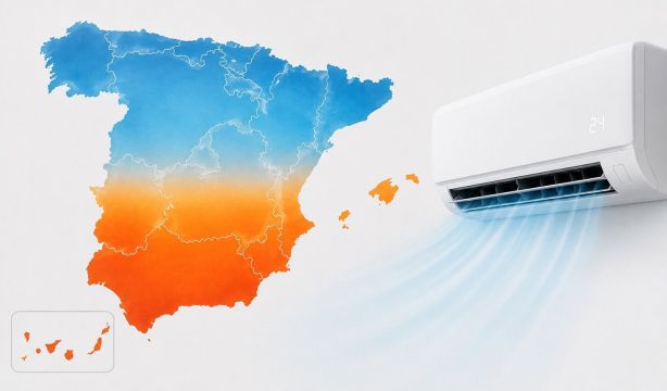 La brecha del aire acondicionado divide España de norte a sur