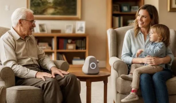 El emprendedor que creó un dispositivo de IA para ayudar a su abuelo y llegó a Silicon Valley