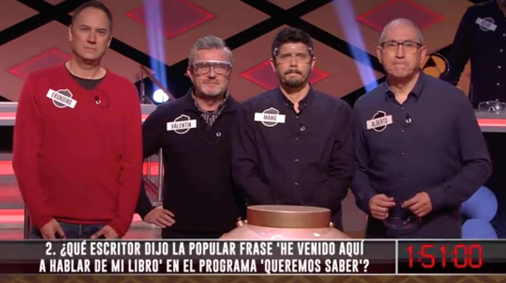 Un error les cuesta 100.000 euros a Los Lobos en su regreso a '¡Boom!' Un error les cuesta 100.000 euros a Los Lobos en su regreso a '¡Boom!'