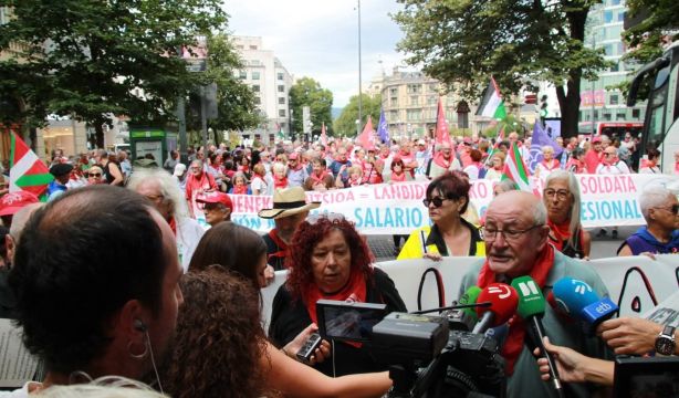 Artículo del Movimiento de Pensionistas de Bilbao (MPB): "Los pensionistas vascos, en lucha"
