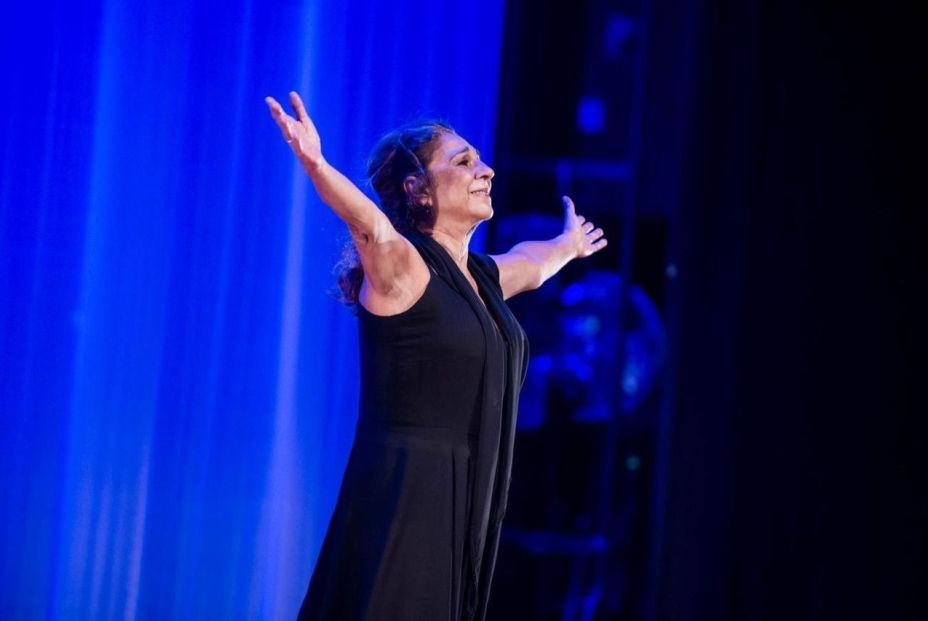 Lolita Flores encarna a la criada de Bernarda Alba en 'Poncia' (Fuente: Europapress) Lolita Flores encarna a la criada de Bernarda Alba en 'Poncia' (Fuente: Europapress)