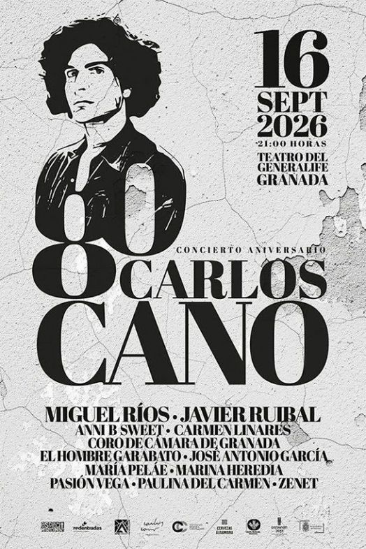 'Carlos Cano. Voces para una biografía': Granada celebrará el 80 aniversario de su nacimiento (Fuente: Europapress)