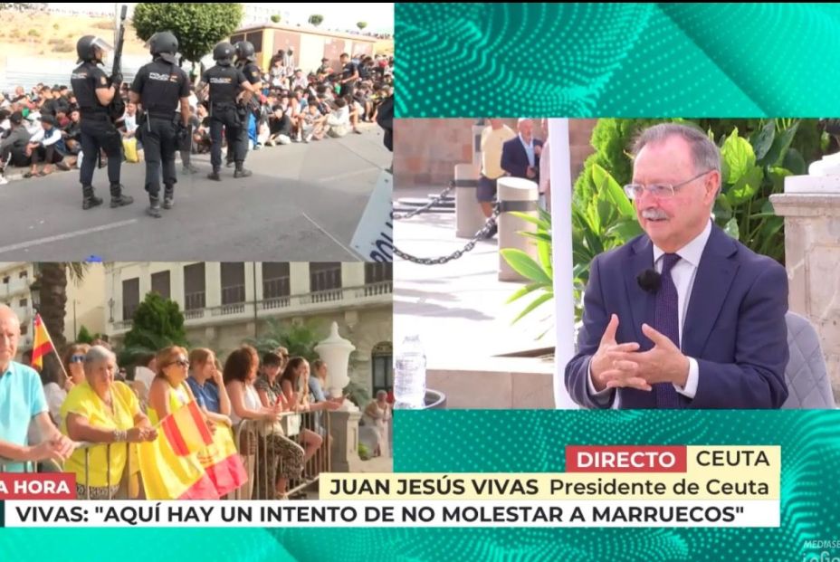 Vivas: "Tengo 73 años y esta es la crisis más grave que ha vivido Ceuta"