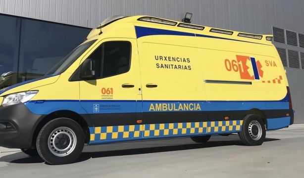 Incendio en una residencia de mayores de Monforte de Lemos: siete personas trasladadas al hospital