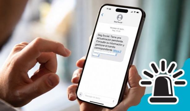 ¿Te llega un SMS de la Seguridad Social? Cuidado, podrías ser víctima de una estafa (Foto: OCU)
