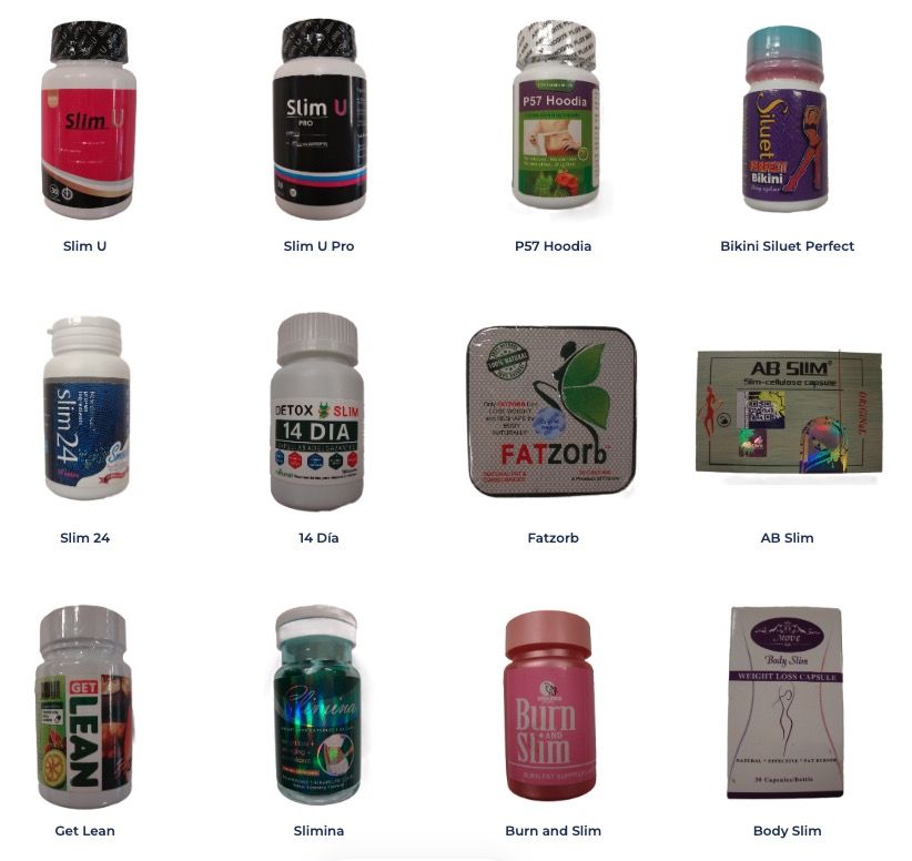 Retiran 22 productos adelgazantes por efectos adversos graves
