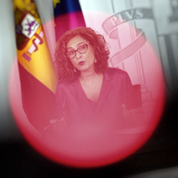 La ministra portavoz y de Hacienda María Jesús Montero