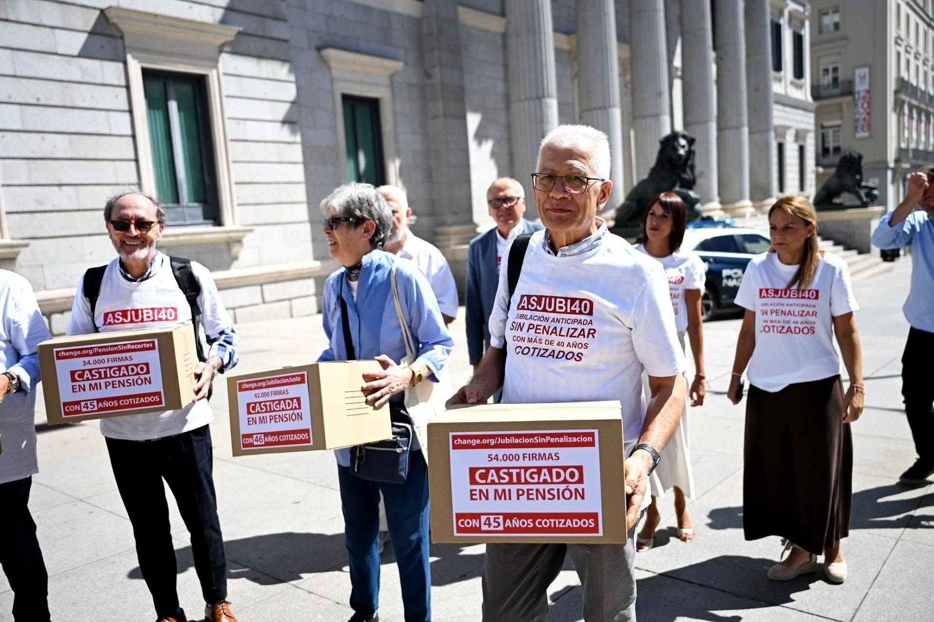 Día clave en pensiones: el Congreso decide sobre la jubilación anticipada con 40 años cotizados Día clave en pensiones: el Congreso decide sobre la jubilación anticipada con 40 años cotizados