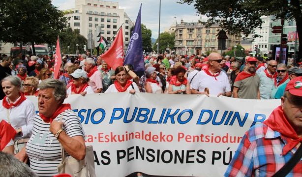 Vuelven los 'lunes al sol' vascos, con la meta de frenar la pobreza de los jubilados por el IPC