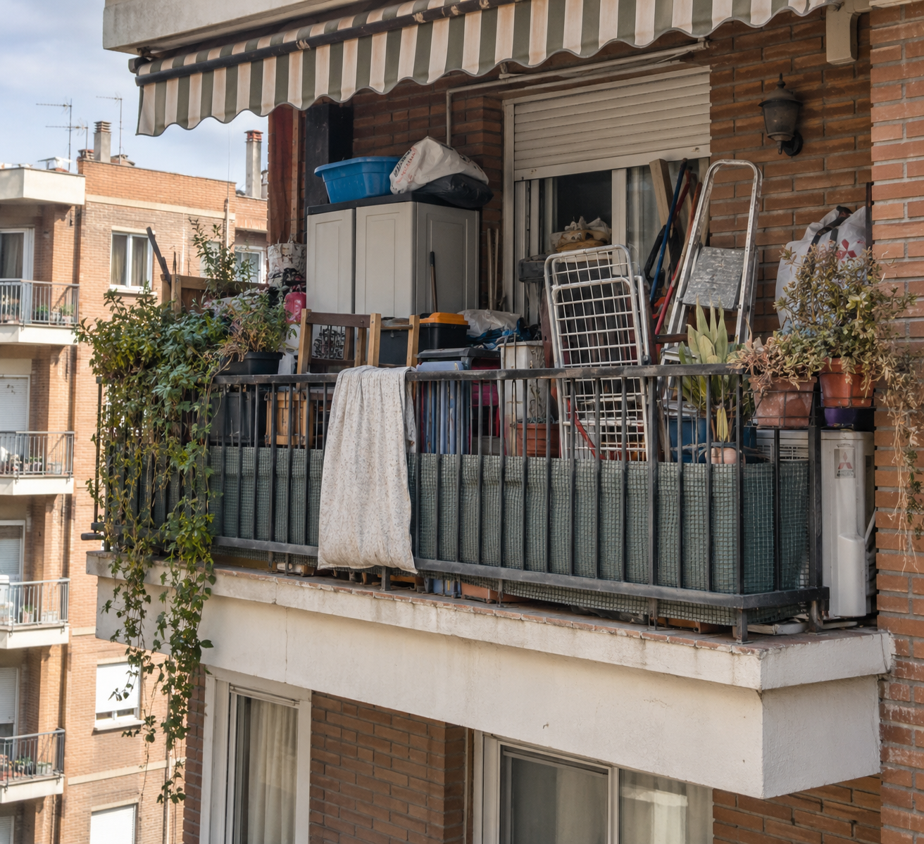 La Ley de Propiedad Horizontal lo aclara: así puedes actuar si tu vecino llena la terraza de trastos La Ley de Propiedad Horizontal lo aclara: así puedes actuar si tu vecino llena la terraza de trastos