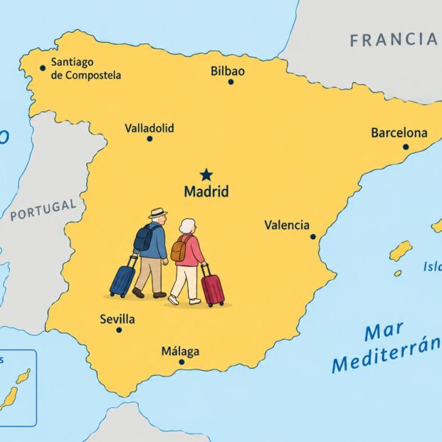 Viajes del Imserso 2026-2027: el mapa que explica cómo se reparten las plazas del programa (Fuente: Chat GPT)