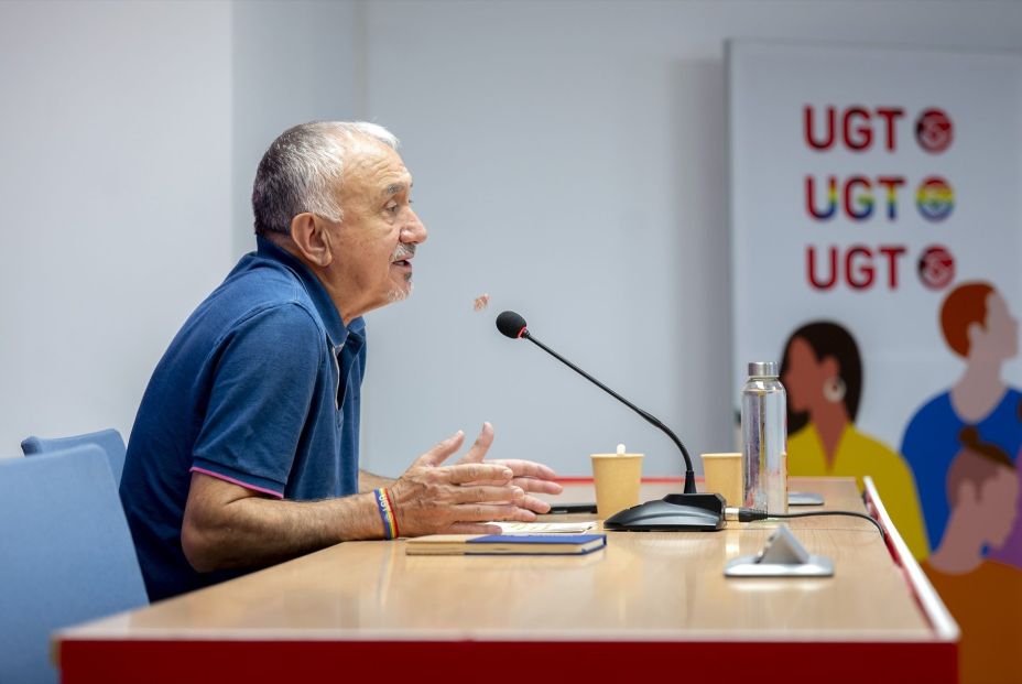 El secretario general de UGT, Pepe Álvarez El secretario general de UGT, Pepe Álvarez