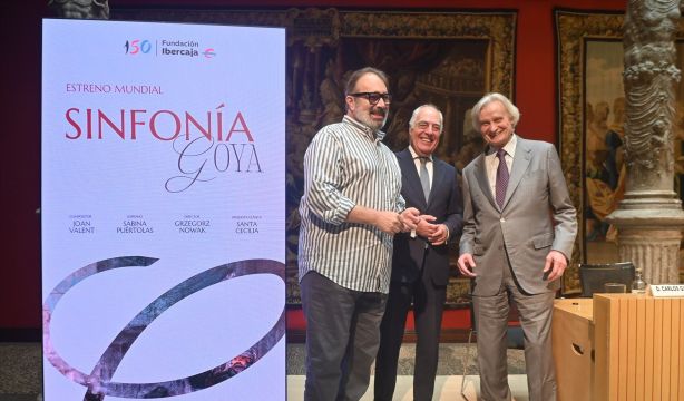 Fundación Ibercaja presenta la 'Sinfonía Goya', la primera creación musical inspirada en el pintor