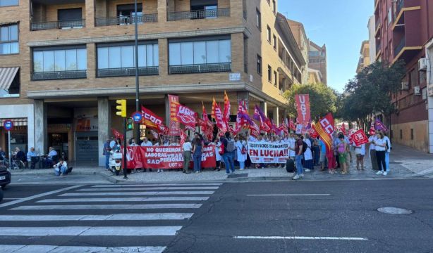 CCOO y UGT denuncian ante las Cortes de Aragón la falta de financiación de la Ayuda a Domicilio
