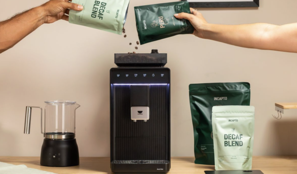 INCAPTO lanza Aura Duo, una cafetera superautomática con doble tolva
