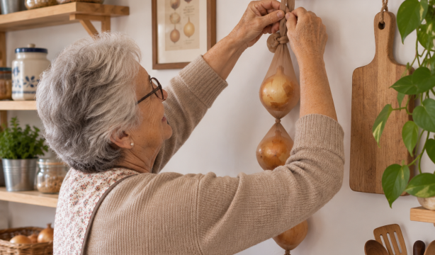 El truco de una cocinera para que las cebollas duren hasta ocho meses en perfecto estado