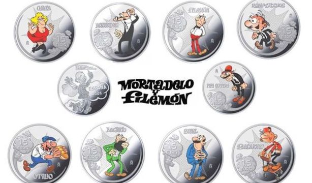 Una colección de monedas de Mortadelo y Filemón homenajea a Francisco Ibáñez: ¿cómo conseguirlas?
