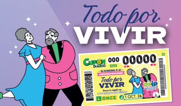 La ONCE dedica su cupón del 1 de octubre al Día Internacional de las Personas Mayores