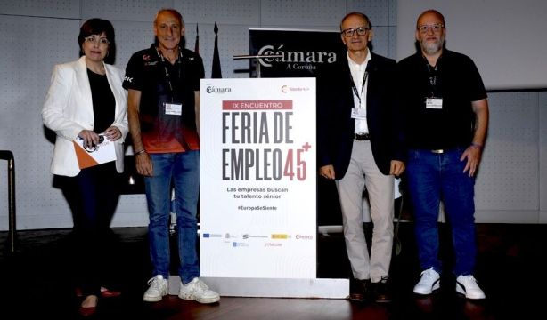 Cámara de A Coruña, a los desempleados %22Tener más de 45 años no significa haber llegado al final%22