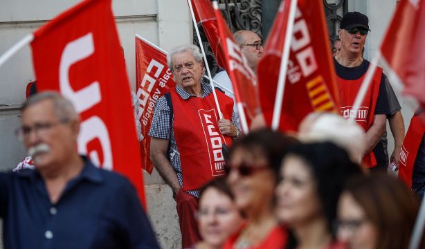UGT y CCOO lanzan su manifiesto por el Día de las Personas Mayores reivindicando una vejez digna (Rober Solsona / Europa Press)