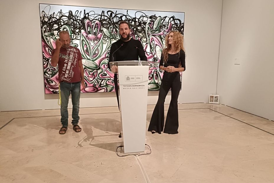 Kenny Scharf llega al Museo Thyssen: "Alguna vez fui a la cárcel por pintar en la calle" (Fuente: Europapress) Kenny Scharf llega al Museo Thyssen: "Alguna vez fui a la cárcel por pintar en la calle" (Fuente: Europapress)