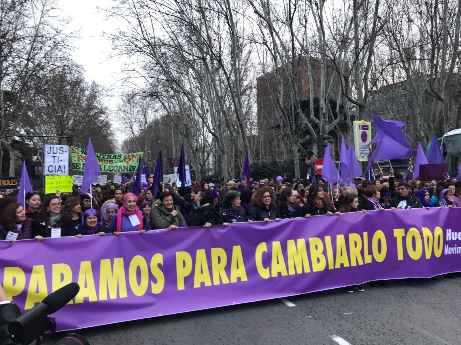 8-M, con M de mujer: Las reivindicaciones de una mujer veterana y activista