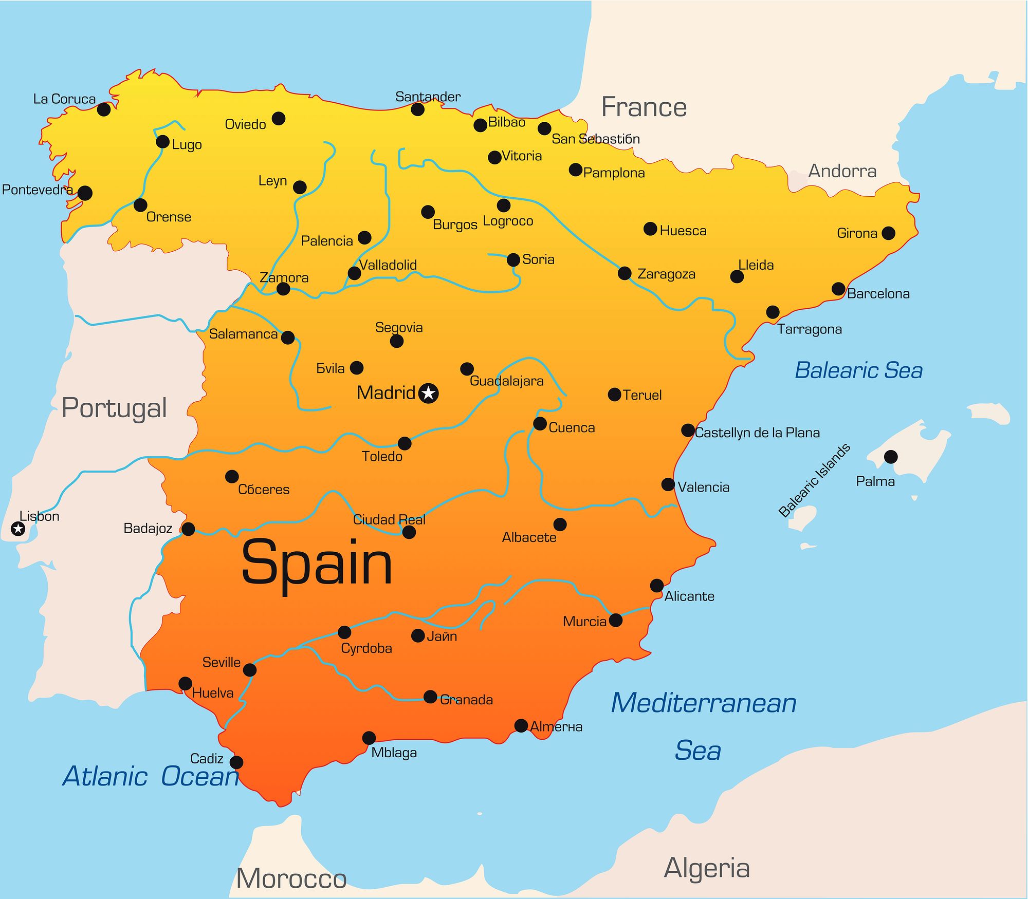 ¿Cuáles son los nombres y los apellidos más comunes en España? (big stock)