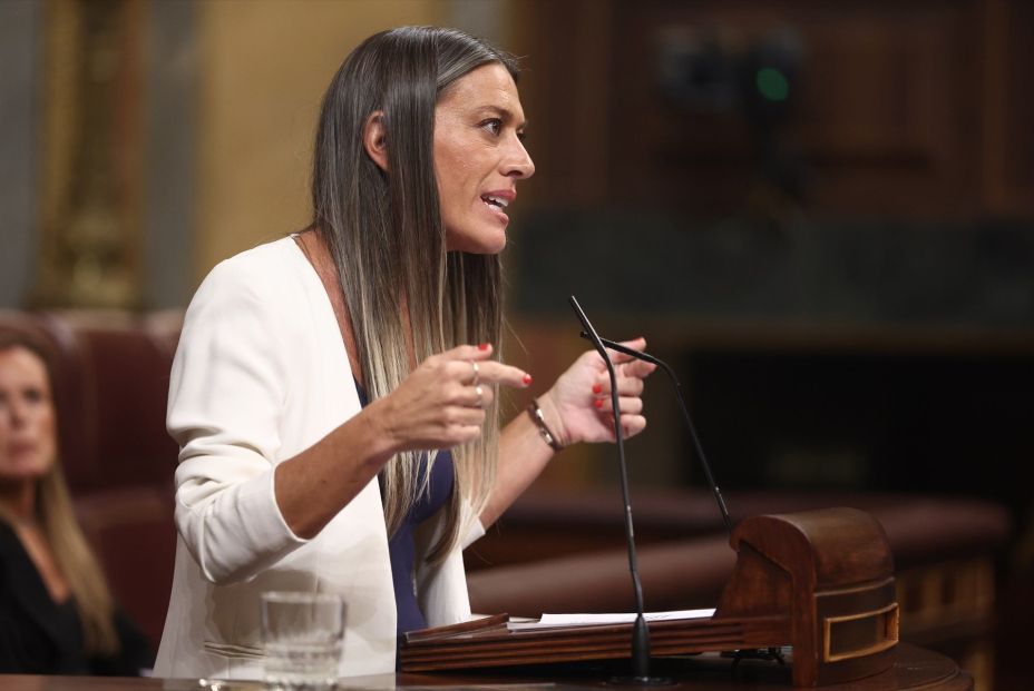 La portavoz de Junts en el Congreso, Miriam Nogueras