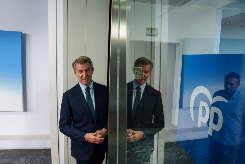 El presidente del Partido Popular, Alberto Núñez Feijóo El presidente del Partido Popular, Alberto Núñez Feijóo