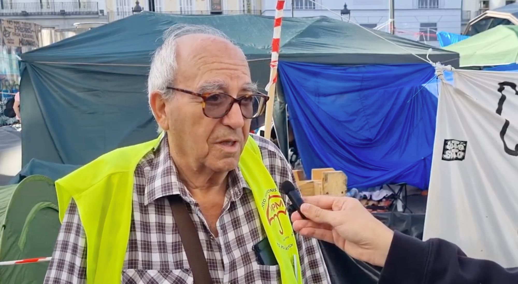 Los mayores, en Sol: "Cuando se moviliza el pueblo, los políticos tiemblan"