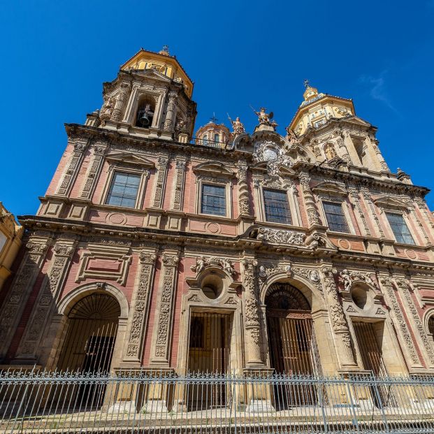 Fachada de la Iglesia de San Luis de los Franceses Sevilla