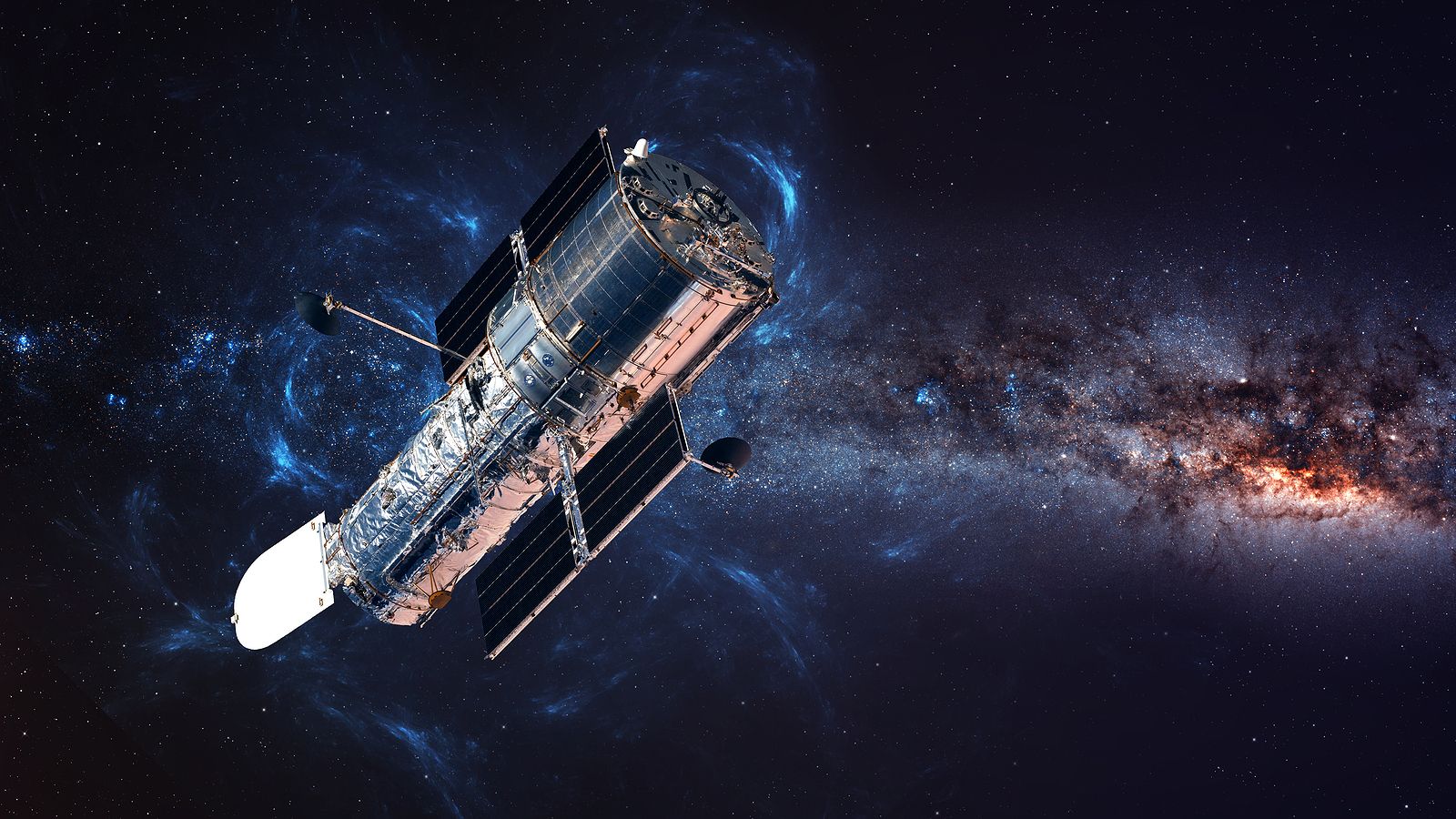 bigstock The Hubble Space Telescope in107363141 bigstock The Hubble Space Telescope in107363141