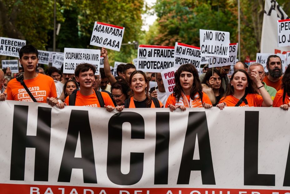 La huelga general por la vivienda y los salarios será el 11 de noviembre