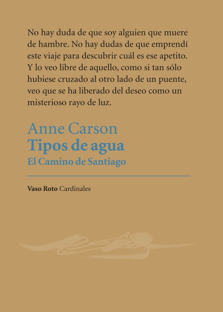Tipos de agua: el Camino de Santiago Tipos de agua: el Camino de Santiago