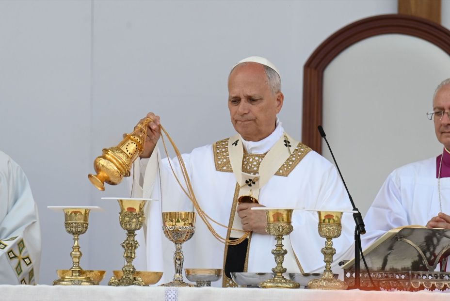 EuropaPress 7589945 papa leon xiv celebracion santa misa multitudinaria 11 junio 2026 palmas EuropaPress 7589945 papa leon xiv celebracion santa misa multitudinaria 11 junio 2026 palmas