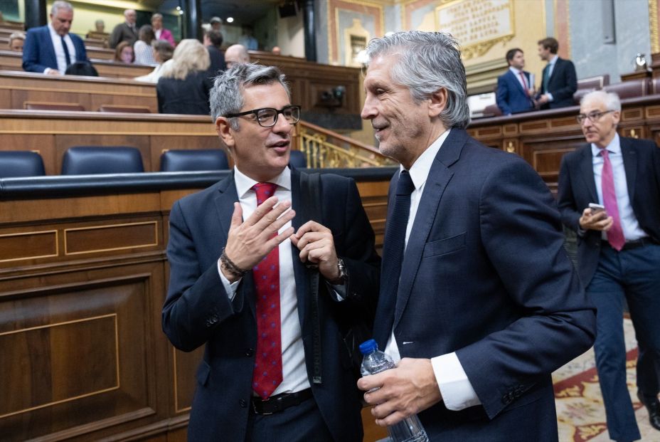 Félix Bolaños y Fernando Grande-Marlaska Félix Bolaños y Fernando Grande-Marlaska