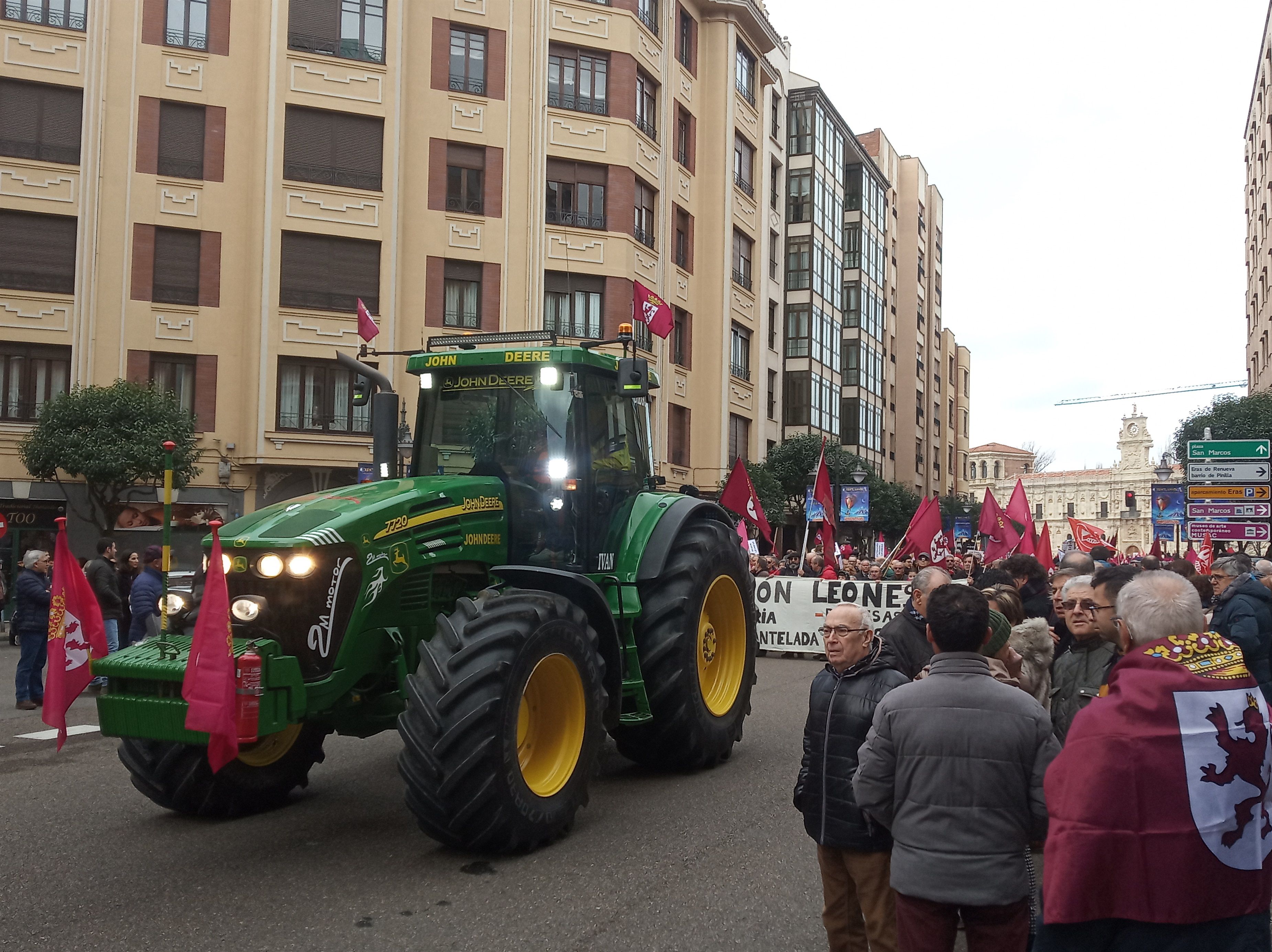 Manifestación por el futuro de León