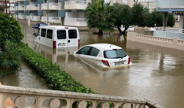 La dana Adam se ceba con la Comunidad Valenciana: "Hay mayores con el agua por la cintura"