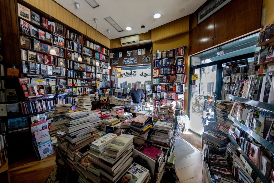 Cierra 'El Aleph' una librería con más de 90 años de historia en la capital (EuropaPress) Cierra 'El Aleph' una librería con más de 90 años de historia en la capital (EuropaPress)