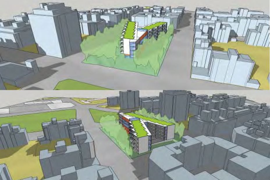 Plano de situación en 3D Plano de situación en 3D