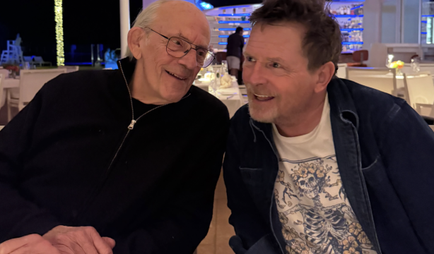 Michael J. Fox y Christopher Lloyd se reencuentran más de 40 años después de 'Regreso al futuro'