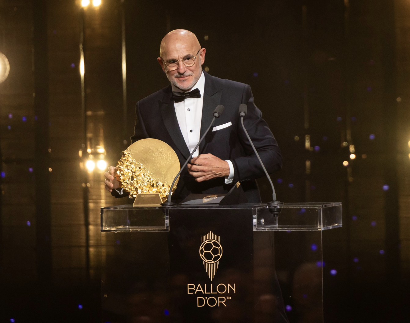 Luis de la Fuente, a los 65 años, gana el premio al mejor entrenador del mundo