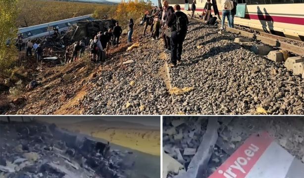 Dos trenes de pasajeros han colisionado a primera hora de este miércoles a la altura de la estación de Urda (Toledo).