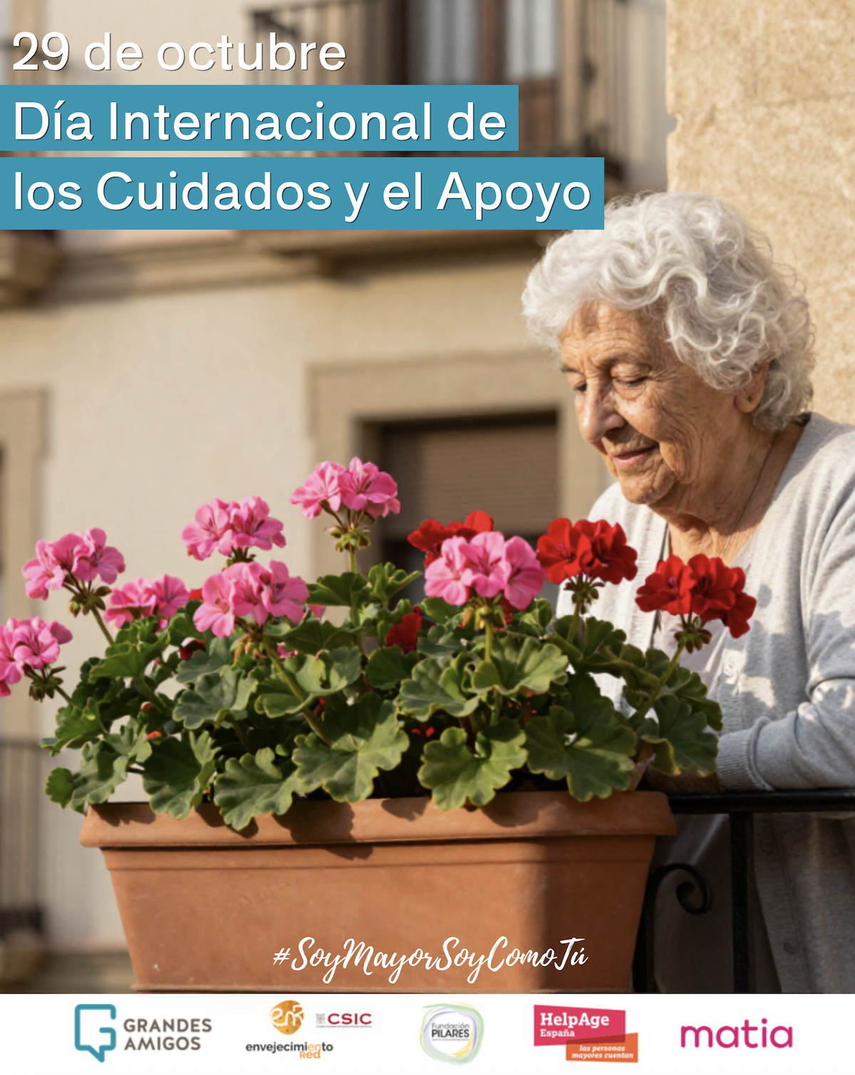 ‘Soy Mayor, Soy Como Tú’ pide a los partidos avanzar en la inversión de los cuidados ‘Soy Mayor, Soy Como Tú’ pide a los partidos avanzar en la inversión de los cuidados