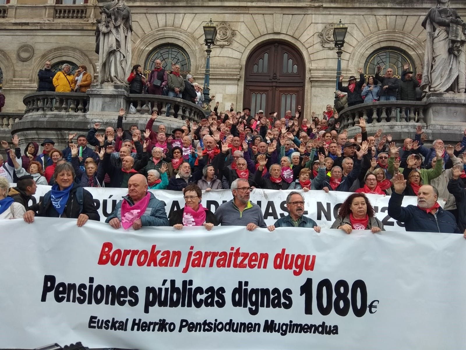 Los pensionistas vascos temen "retrocesos y recortes" por parte del Pacto de Toledo