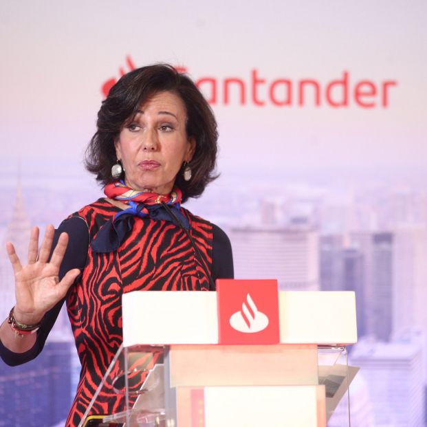 La presidenta del Banco Santander Ana Botín 
