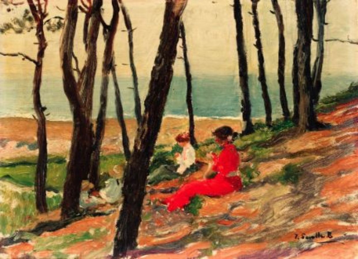 Uno de los cuadros de la exposición de Sorolla (http://www.culturaydeporte.gob.es/msorolla/)