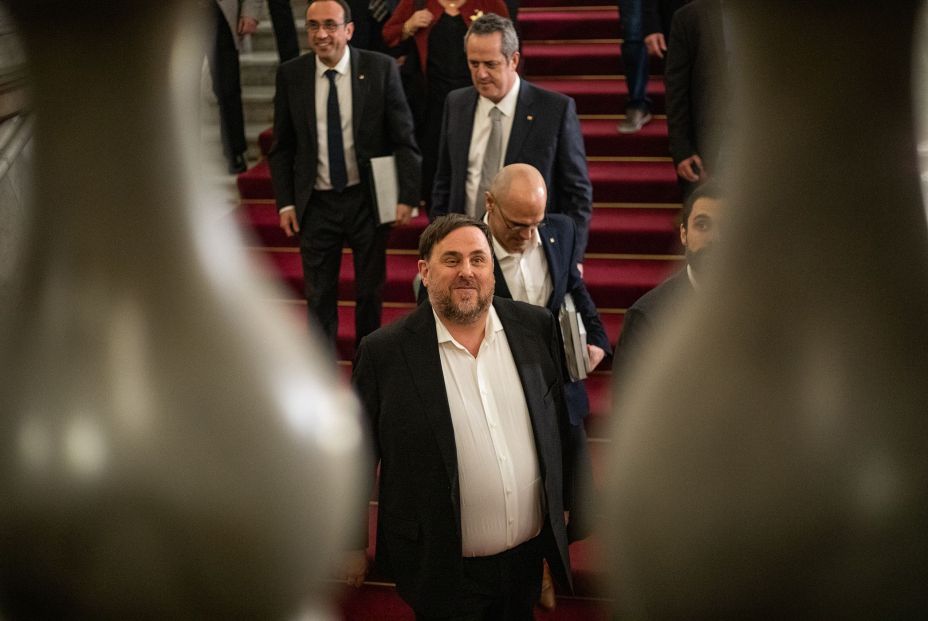 Junqueras y Romeva saldrán de prisión tres días a la semana para trabajar Junqueras y Romeva saldrán de prisión tres días a la semana para trabajar