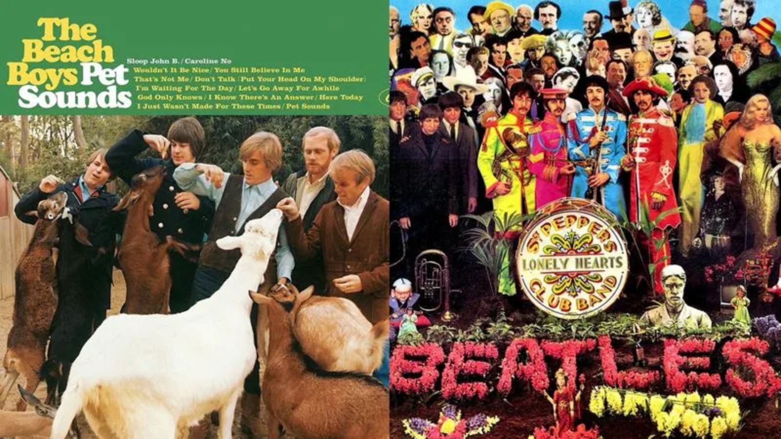 'Pet Sounds' y 'Sgt. Pepper's'